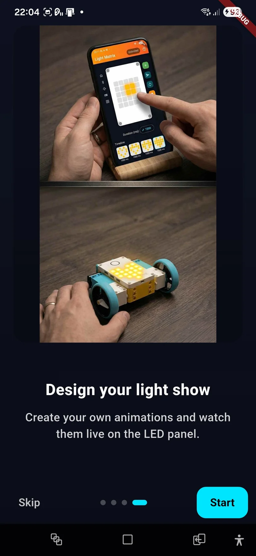 Arcion — App-Screenshots